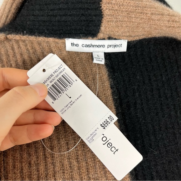 The Cashmere Project long belted overcoat cardigan 100% cashmere - Picture 9 of 9